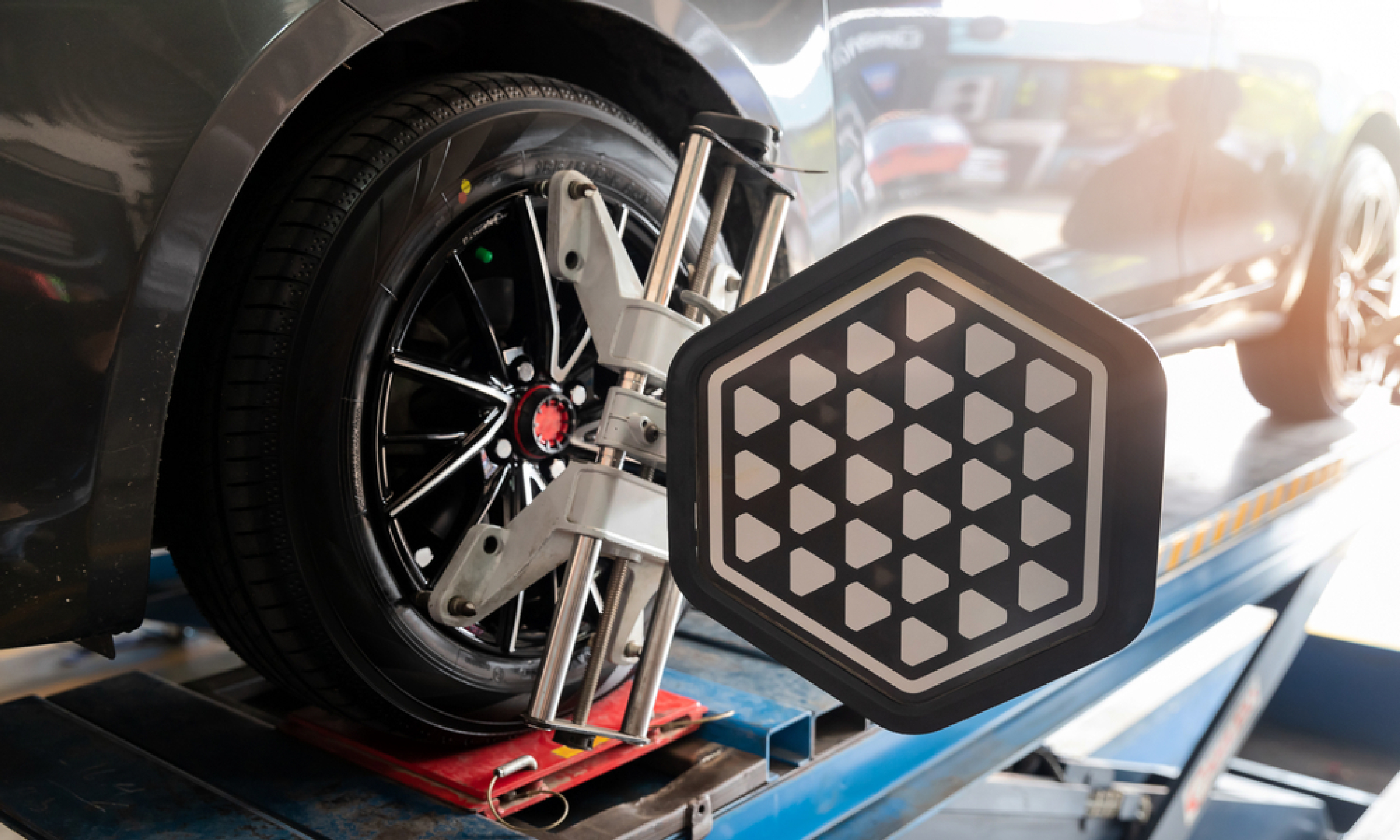 XLR8 workshop bay during service